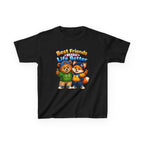 Kids Friendship T-Shirt — 'Best Friends Make Life Better' Cute Bear & Fox Graphic Tee