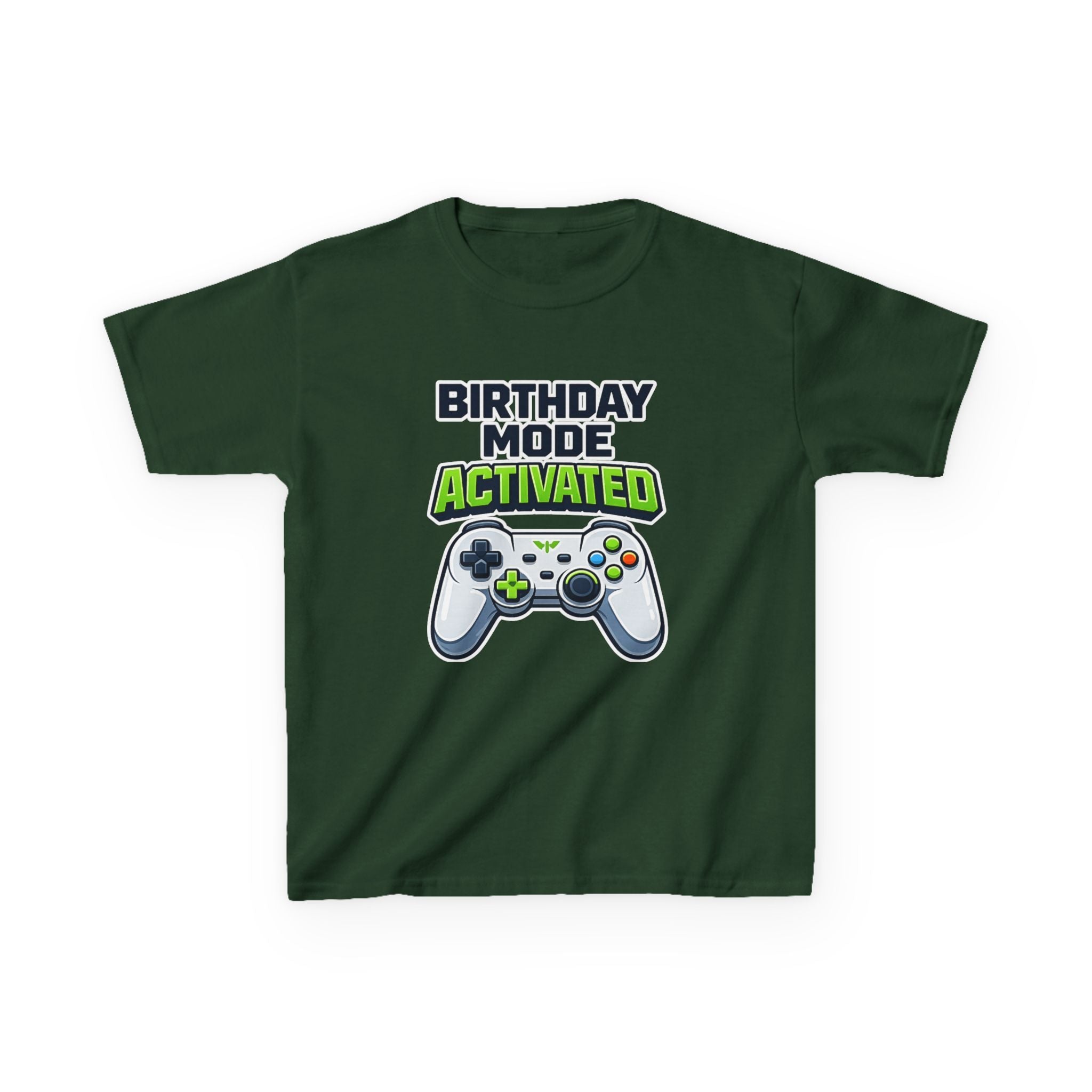 Kids Birthday Gamer T-Shirt – Birthday Mode Graphic Tee
