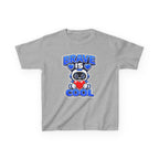 Kids Robot T-Shirt — 'Brave Is Cool' Heart Graphic Tee