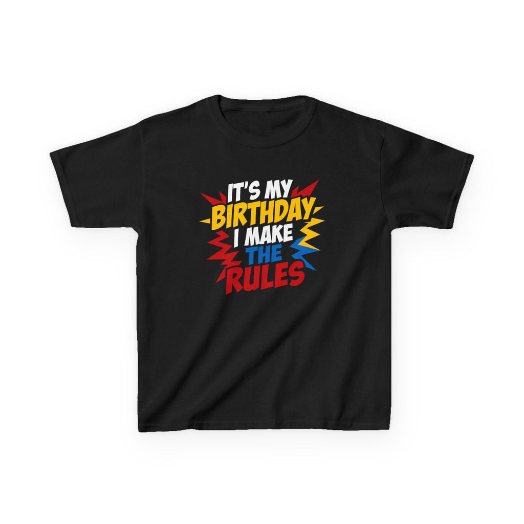 Kids Birthday T-Shirt – It's My Birthday Graphic Tee