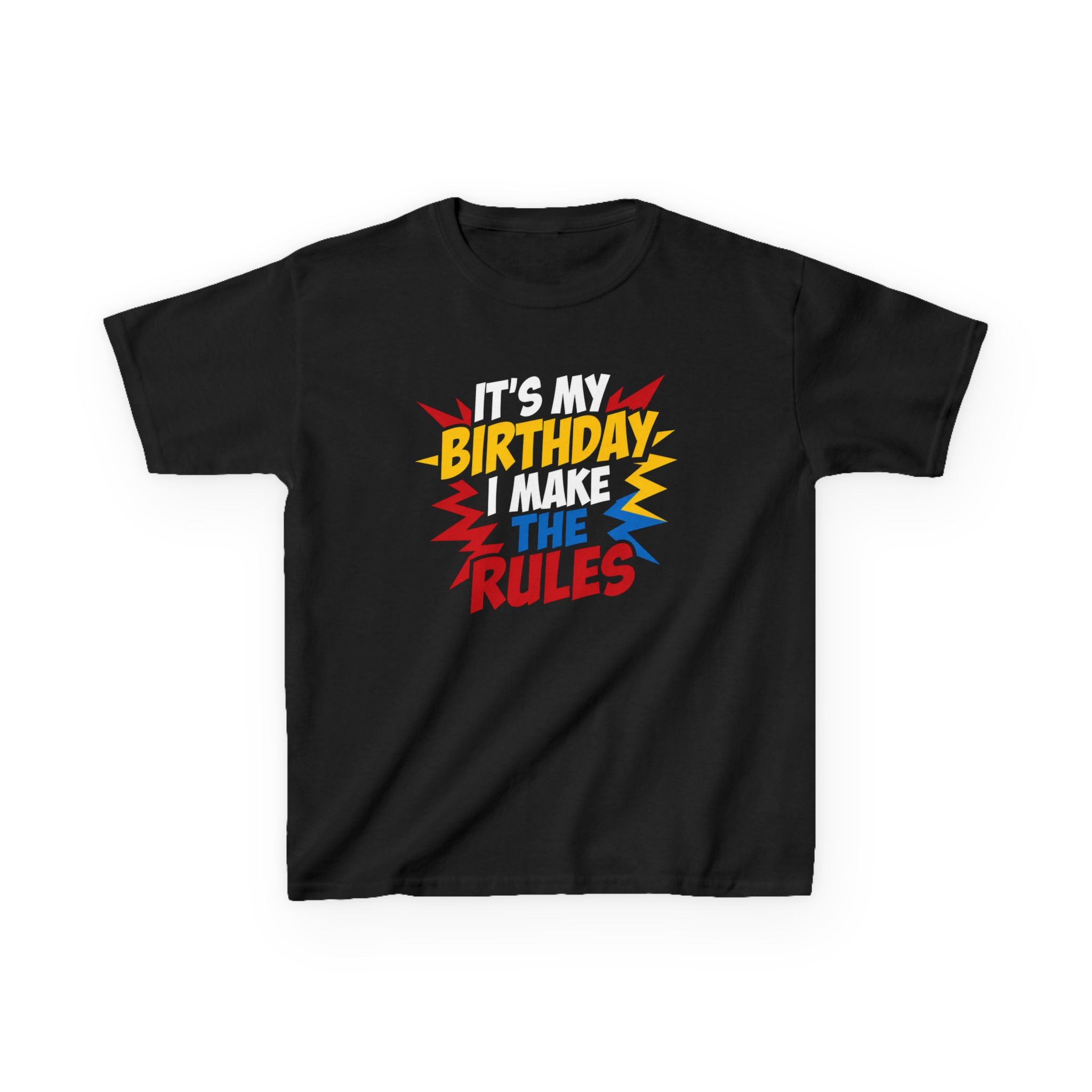 Kids Birthday T-Shirt – It's My Birthday Graphic Tee