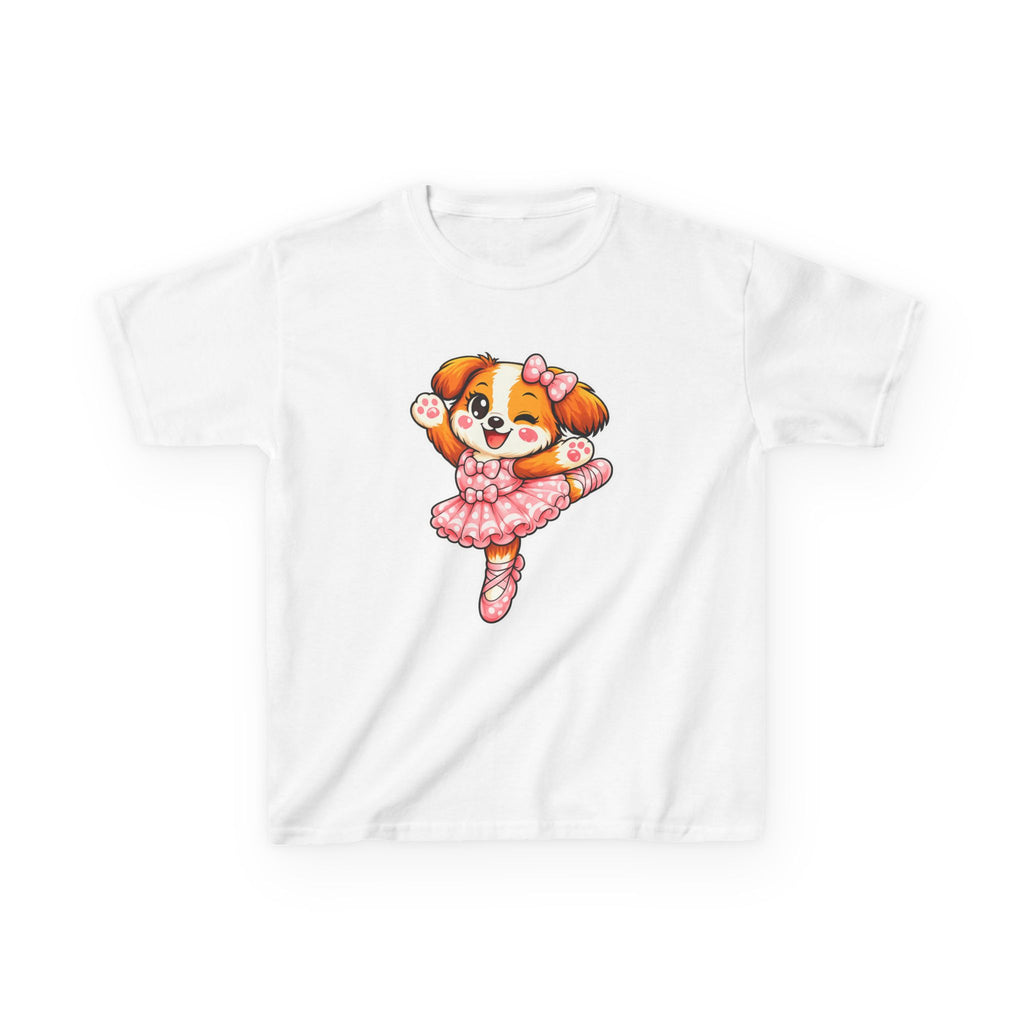 Kids Puppy T-Shirt – Good Vibes Ballerina Graphic Tee