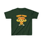 Kids Pizza T-Shirt — 'Cheesy Champ' Fun Food Graphic Tee