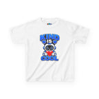 Kidxtr™ Kids Robot T-Shirt — 'Kind Is Cool' Heart Graphic Tee