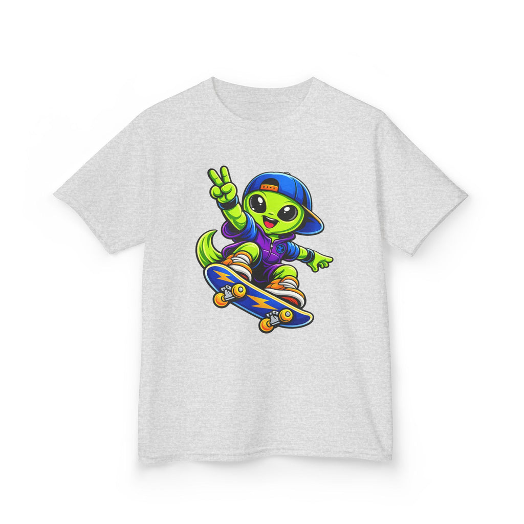 Kids Alien T-Shirt — 'Skate or Alien' Skateboard Graphic Tee