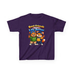Kids Friendship T-Shirt — 'Best Friends Make Life Better' Cute Bear & Fox Graphic Tee