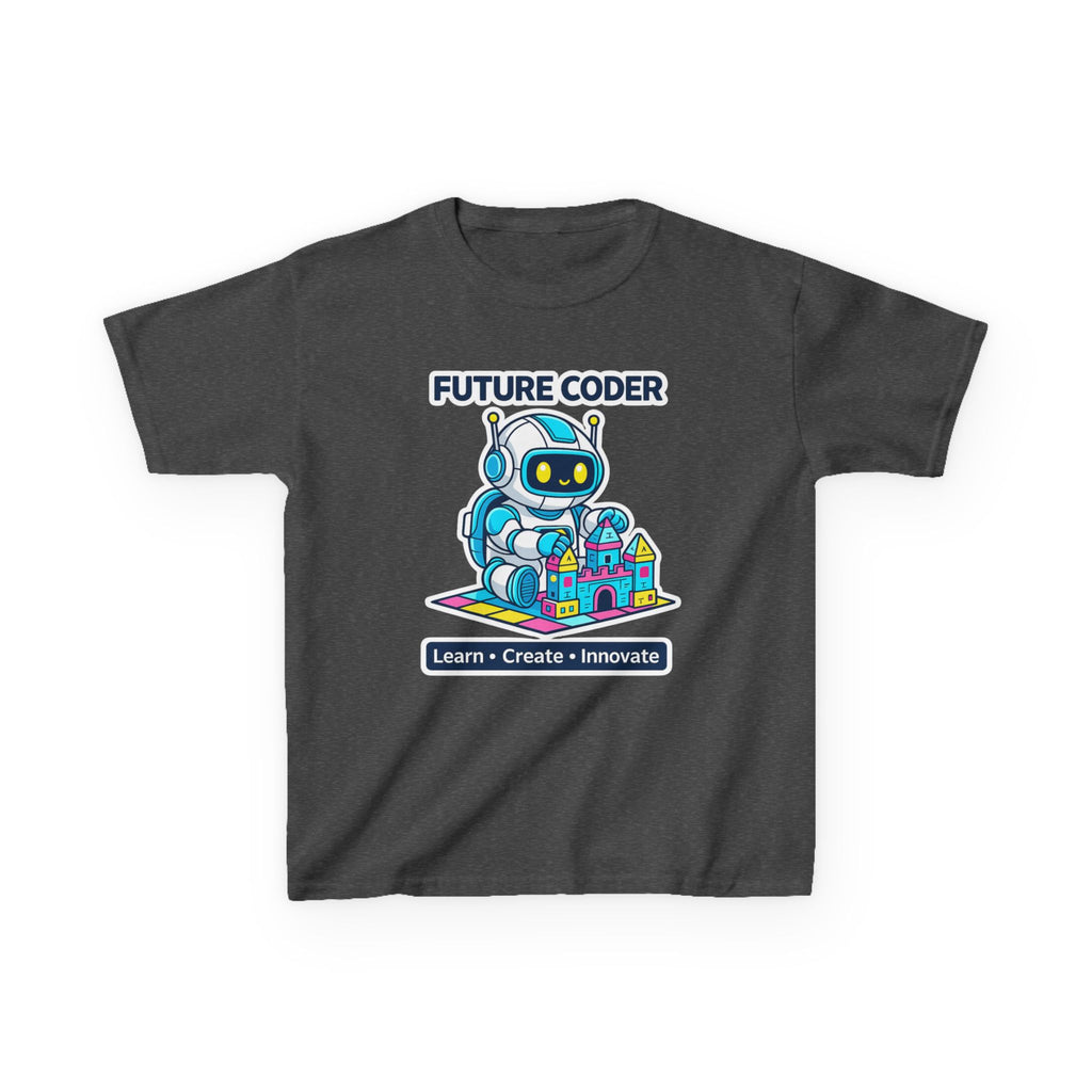 Kids Coding T-Shirt – Future Coder Robot Graphic Tee 2