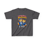 Kids Fox T-Shirt — 'Little Steps, Big Dreams' Cute Foxes Back-to-School Graphic Tee