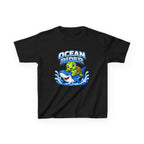 Kids Ocean T-Shirt — 'Ocean Rider' Turtle & Shark Surf Graphic Tee