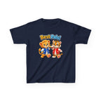 Kids Animal Friends T-Shirt — 'Best Pals!' Cute Teddy & Tiger Graphic Tee
