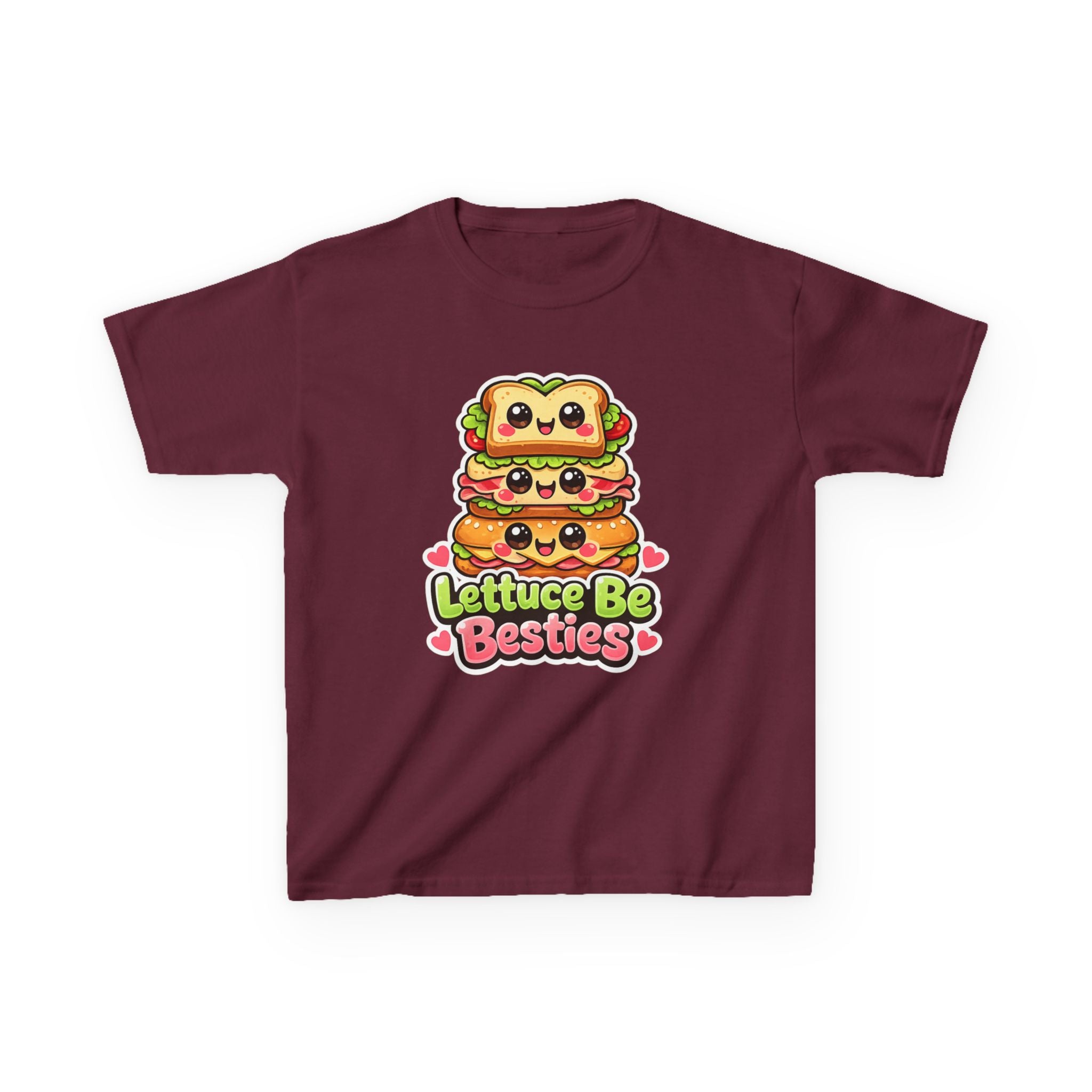 Kids Food T-Shirt – Kawaii Sandwich Graphic Tee