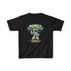 Robot Explorer Kids T‑Shirt — "Powered by Curiosity" Space Robot Tee