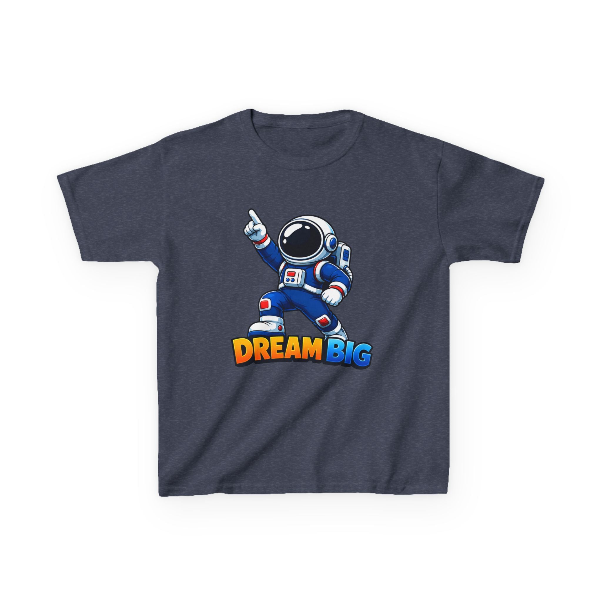 Kids Space T-Shirt — 'Dream Big' Space Astronaut Graphic Tee