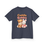 Kids Animal T-Shirt – Cuddle Buddies Bear & Bunny Graphic Tee