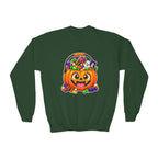 Kidxtr™ Kids Pumpkin Sweatshirt — 'Spooky Season' Halloween Graphic Crewneck