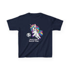 Kids Soccer Unicorn T-Shirt – Mom's Star Graphic Tee