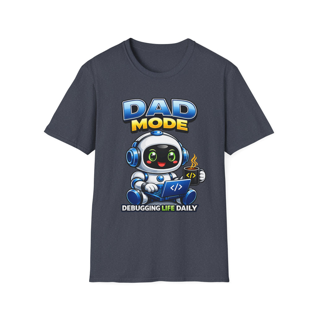 Dad Coding Robot T-Shirt – Support Crew Graphic Tee
