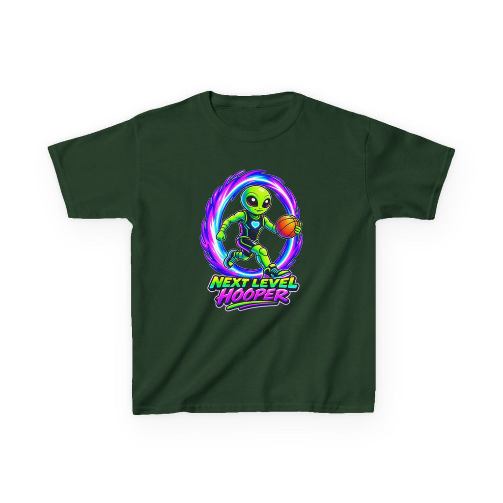 Kidxtr™ Kids Basketball T-Shirt — 'Next Level Hooper' Graphic Tee