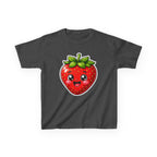 Kids Strawberry T-Shirt — 'So Sweet' Kawaii Fruit Graphic Tee