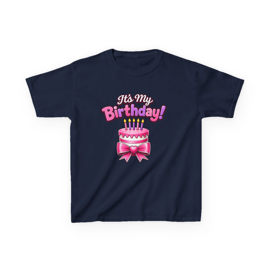 Kids Birthday T-Shirt – Girl Birthday Graphic Tee