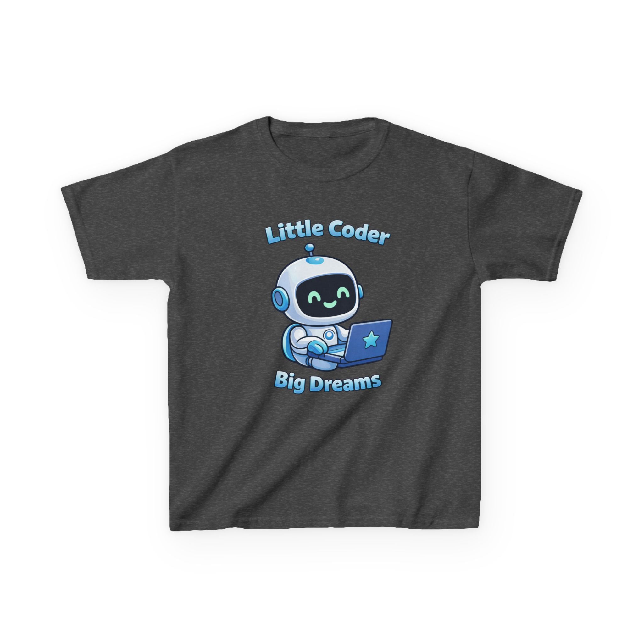 Kids Coding T-Shirt – Little Coder Big Dreams Graphic Tee