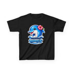 Kids Dolphin T-Shirt — 'Making Waves' Cute Tropical Dolphin Graphic Tee