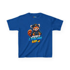 Kidxtr™ Kids Fox T-Shirt — 'Just Leveling Up' Gaming Fox Graphic Tee