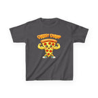 Kids Pizza T-Shirt — 'Cheesy Champ' Fun Food Graphic Tee