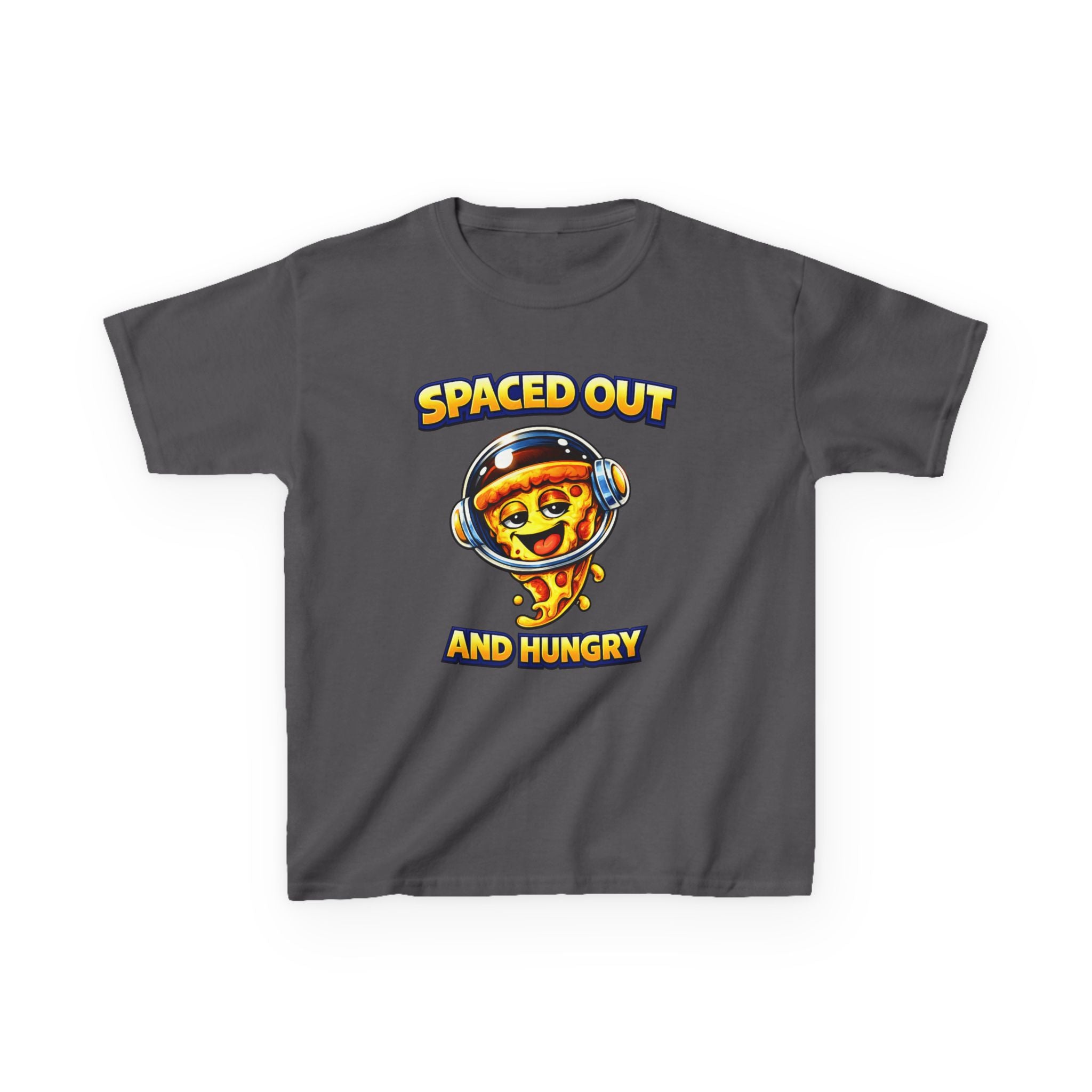 Kids Space T-Shirt – Astronaut Pizza Graphic Tee