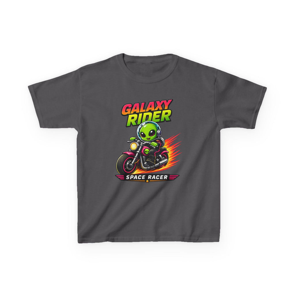 Alien Motorcycle - Kids T Shirt