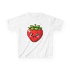 Kids Strawberry T-Shirt — 'So Sweet' Kawaii Fruit Graphic Tee