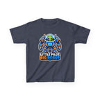 Kids Space Robot T-Shirt — 'Little Pilot, Big Robot' Cute Alien Graphic Tee