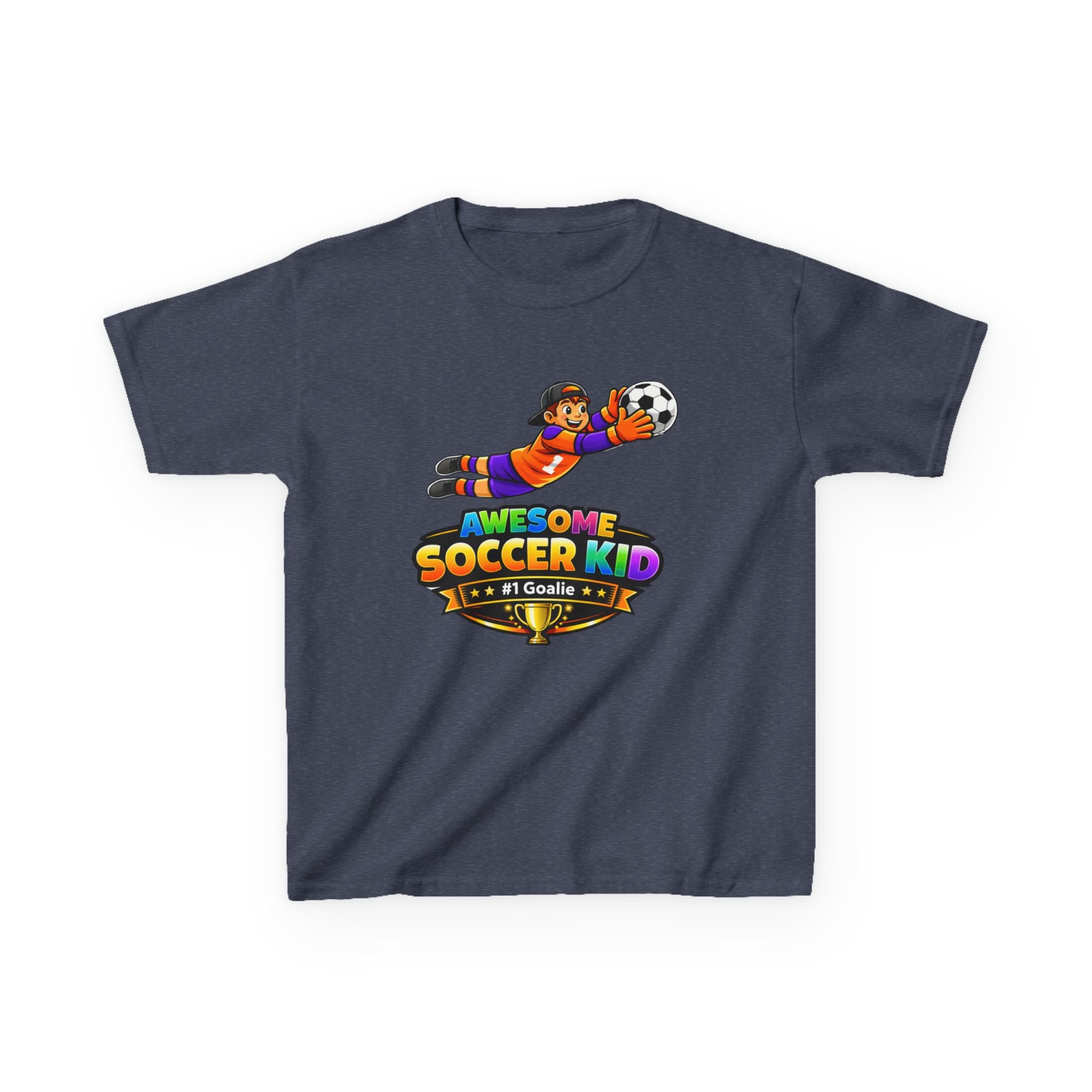Kids Soccer Goalie T-Shirt – Last Line of Defense Graphic Tee