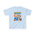 Kids Puppy & Kitten T-Shirt — 'Friends Make Life Better' Cute Friendship Graphic Tee
