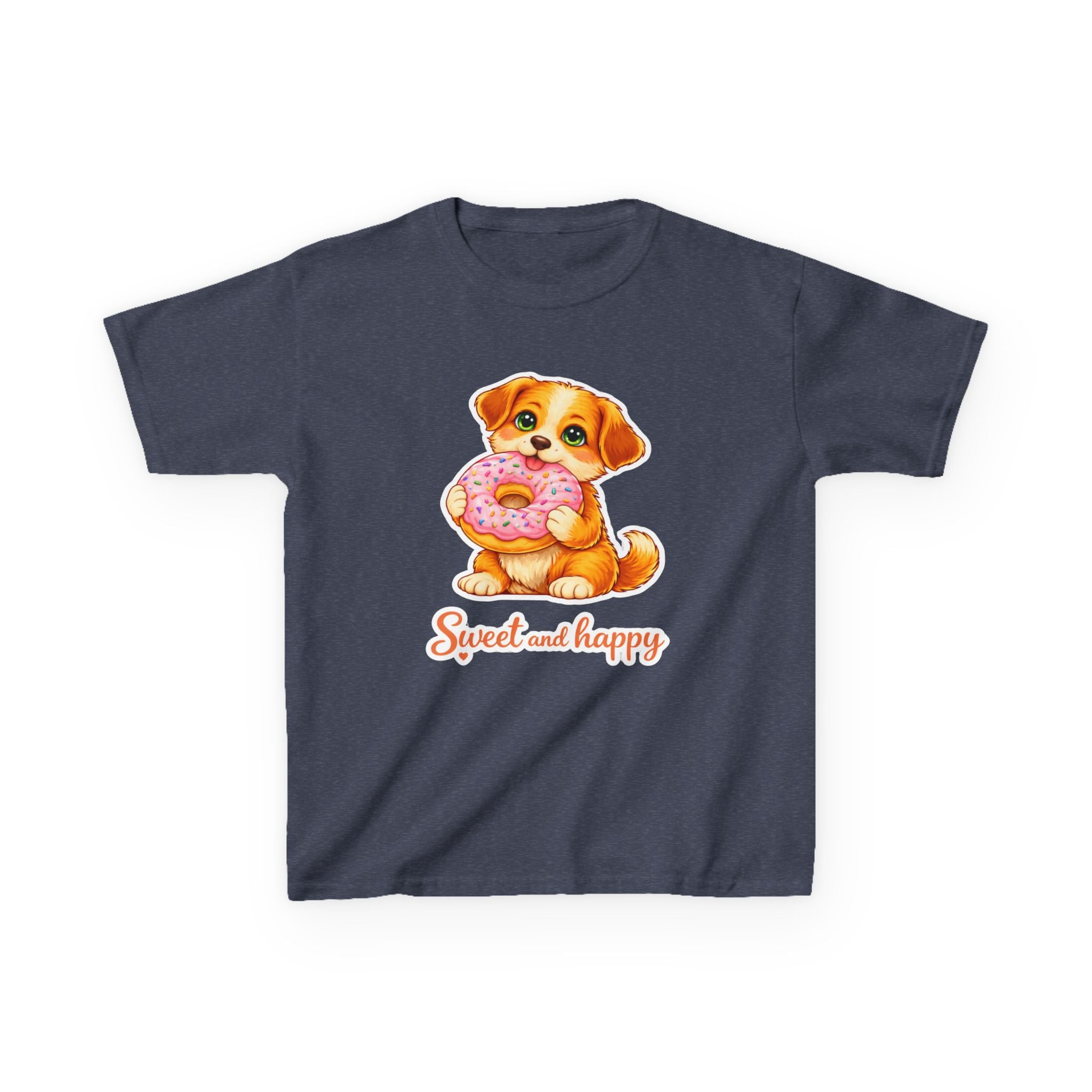 Kids Puppy T-Shirt – Donut Lover Graphic Tee