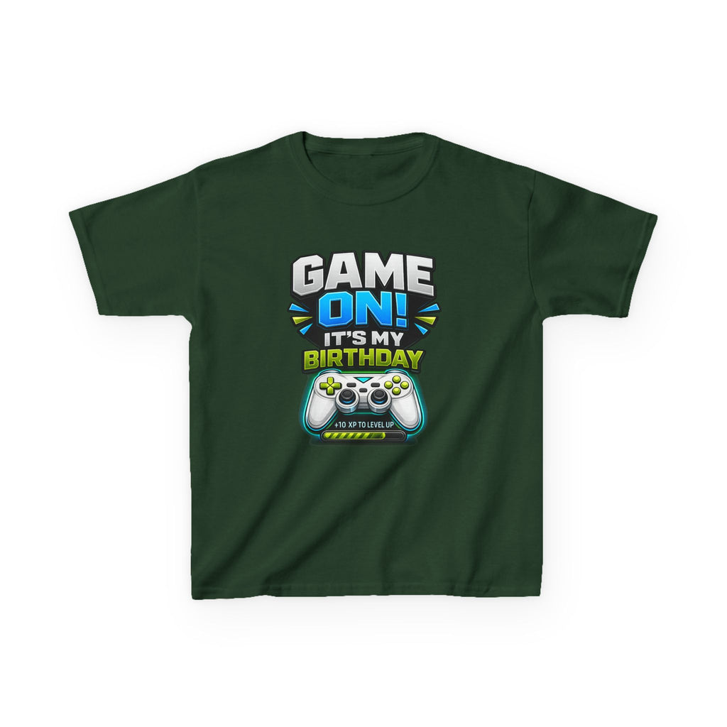 Kids Birthday T-Shirt – It's My Birthday Squad Graphic Tee