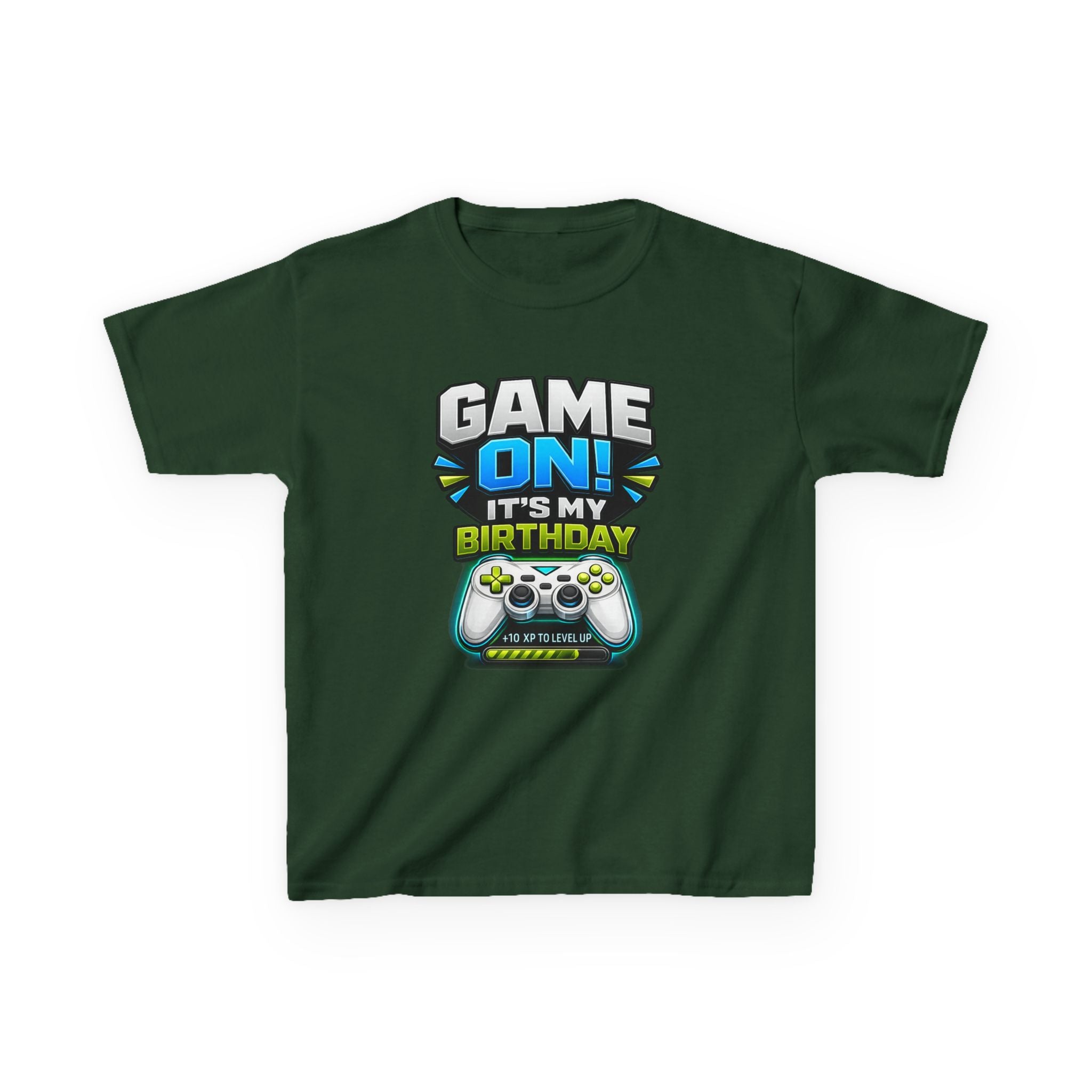 Kids Birthday T-Shirt – It's My Birthday Squad Graphic Tee