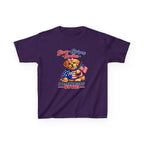 Kids Patriotic T-Shirt — 'Stars, Stripes & Smiles' All-American Dog Graphic Tee