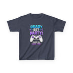 Kids Party T-Shirt — 'Ready, Set, Party!' Gaming Graphic Tee