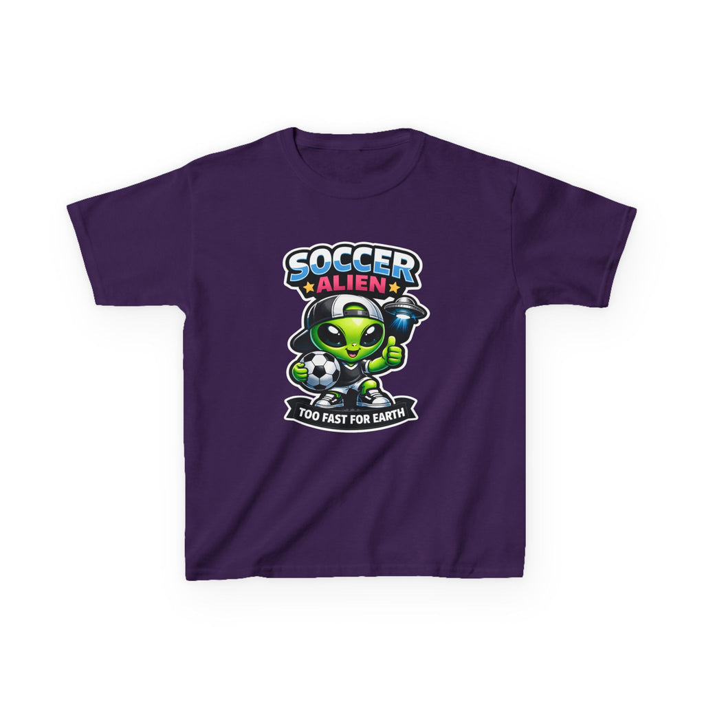 Kids Soccer Alien - Kids T Shirt