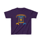 Kids Birthday T-Shirt — 'Birthday Champ' Level 11 Unlocked Gamer Graphic Tee