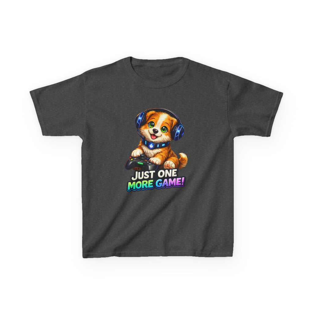 Kids Gamer T-Shirt – Just One More Game Graphic Tee