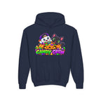 Kidxtr™ Kids Halloween Hoodie — 'Candy Crew' Halloween Graphic Hoodie