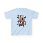 Kids Gaming T-Shirt — 'Level 10 Elite' Gamer Graphic Tee