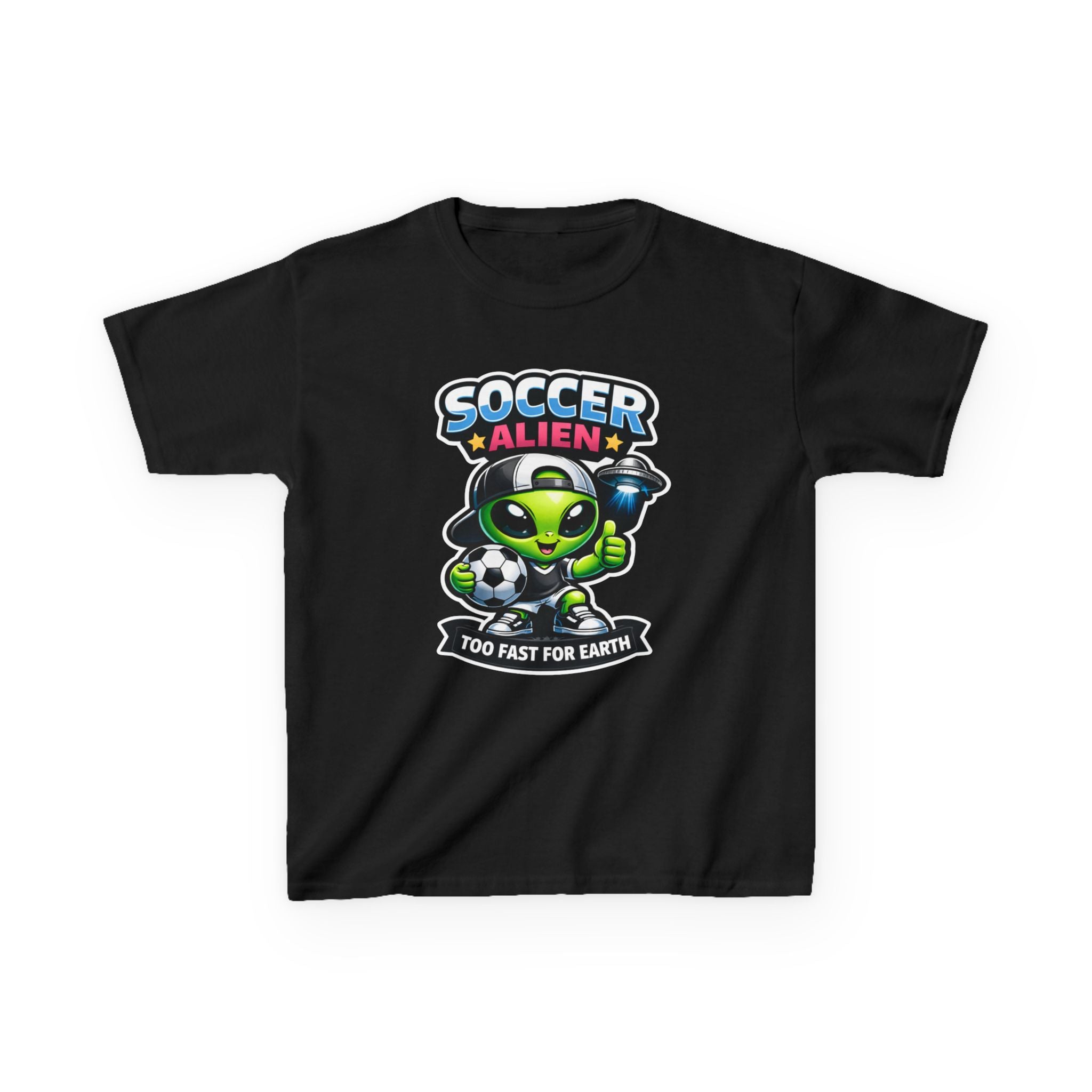 Copy of Kids Soccer Alien - Kids T Shirt