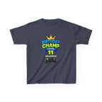 Kids T-Shirt – Birthday Champ Level 11 Unlocked Gaming Tee