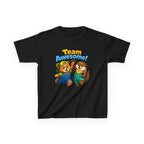 Kids Teamwork T-Shirt — 'Team Awesome!' High-Five Bear & Otter Graphic Tee