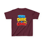 Kids Birthday T-Shirt — 'This Dude Is Cool!' Birthday Boy Graphic Tee