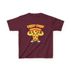 Kids Pizza T-Shirt — 'Cheesy Champ' Fun Food Graphic Tee