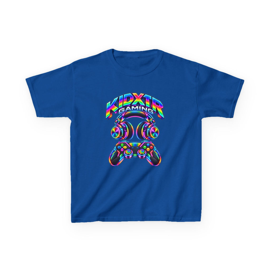 Kidxtr™ Kids Gaming T-Shirt — 'Kidxtr Gaming' Neon Controller Graphic Tee